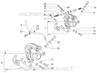 Brakes pipes - Calipers