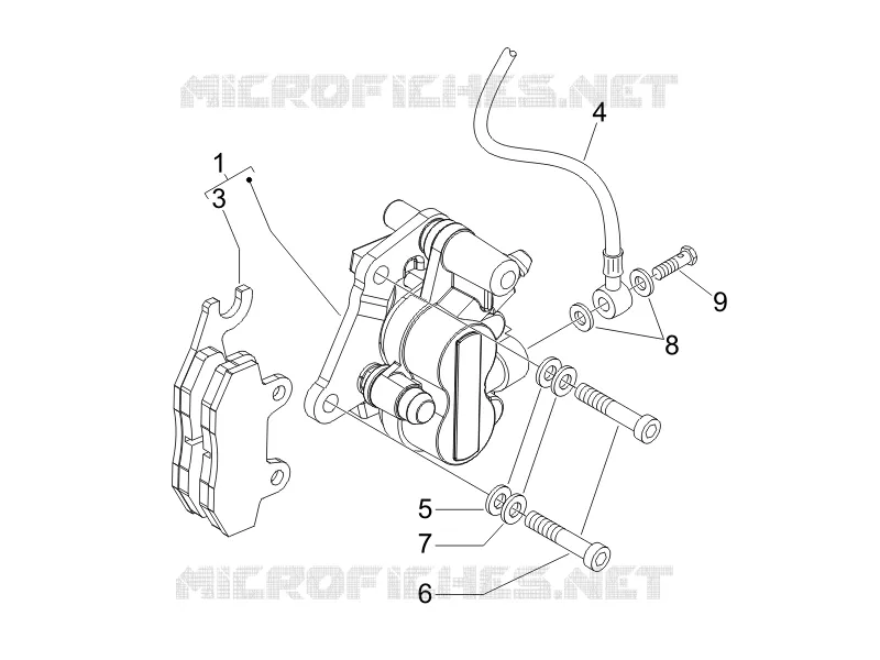 Brakes pipes - Calipers