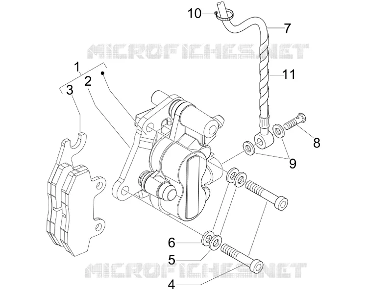 Brakes pipes - Calipers