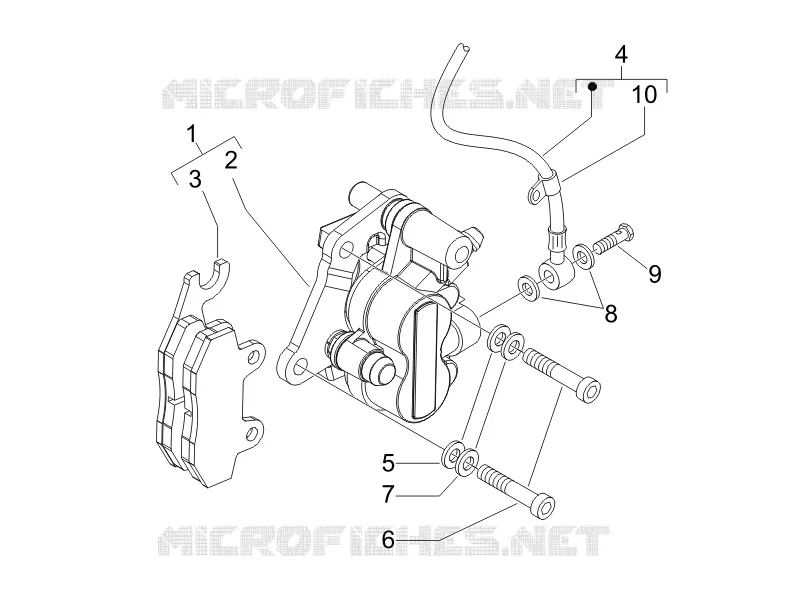 Brakes pipes - Calipers