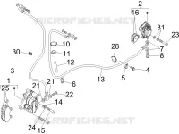 Brakes pipes - Calipers