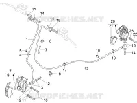 Brakes pipes - Calipers
