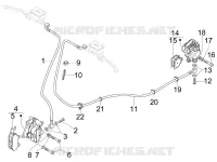 Brakes pipes - Calipers