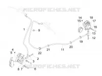 Brakes pipes - Calipers