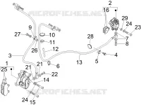 Brakes pipes - Calipers