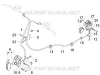 Brakes pipes - Calipers