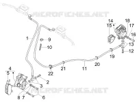 Brakes pipes - Calipers