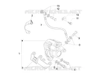 Brakes pipes - Calipers