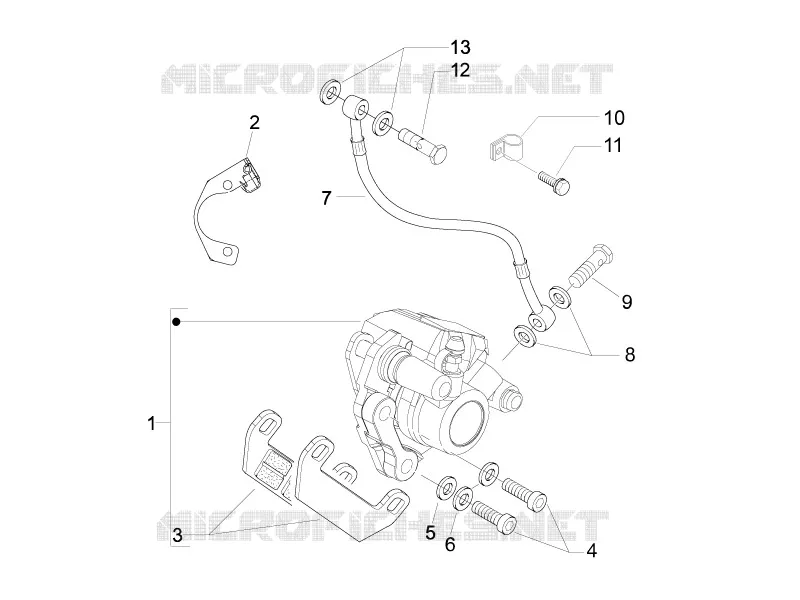 Brakes pipes - Calipers