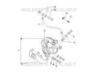 Brakes pipes - Calipers