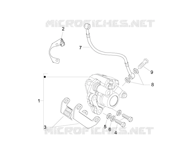 Brakes pipes - Calipers
