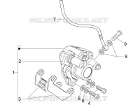 Brakes pipes - Calipers
