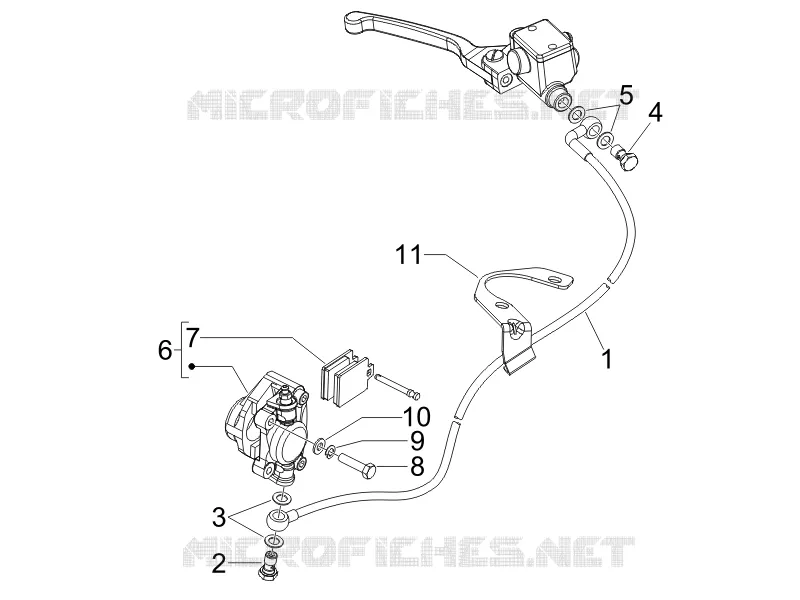 Brakes pipes - Calipers