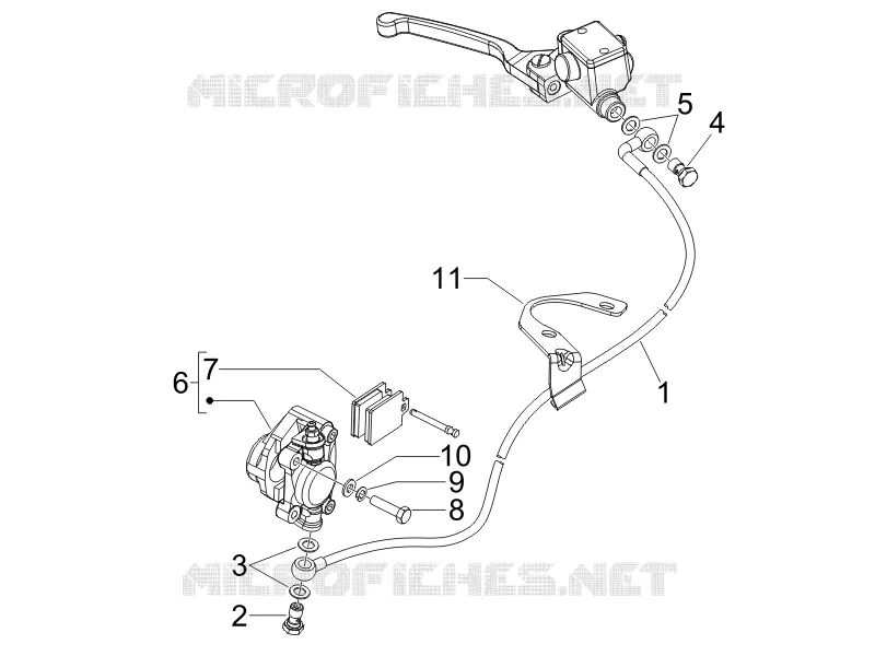 Brakes pipes - Calipers