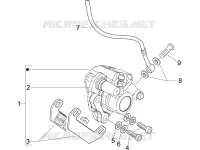 Brakes pipes - Calipers