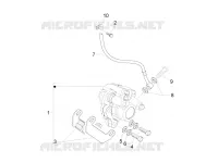 Brakes pipes - Calipers