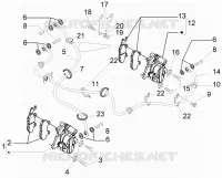 Brakes pipes - Calipers