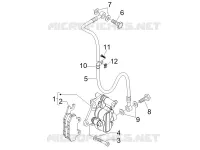 Brakes pipes - Calipers