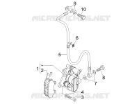 Brakes pipes - Calipers