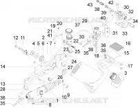 Control pedals - Levers