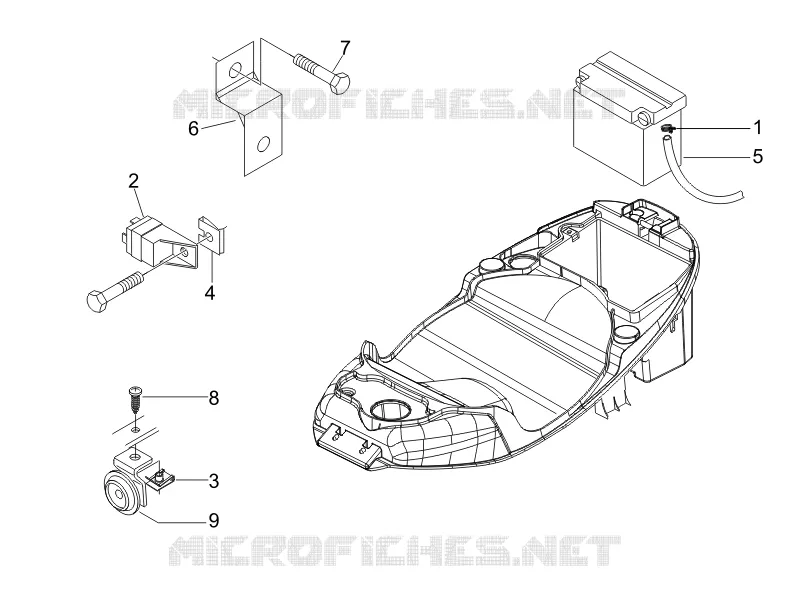 Remote control switches - Battery - Horn