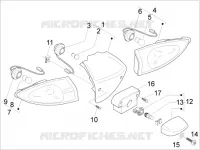 Rear headlamps - Turn signal lamps