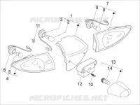 Rear headlamps - Turn signal lamps