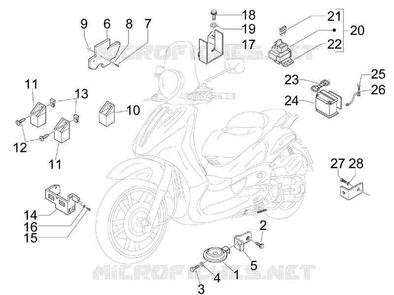 Remote control switches - Battery - Horn