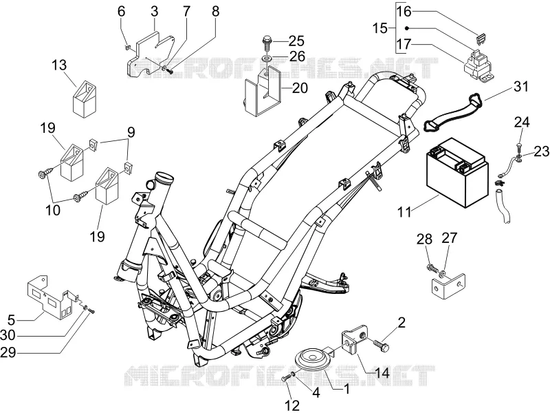 Remote control switches - Battery - Horn