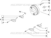 Front headlamps - Turn signal lamps
