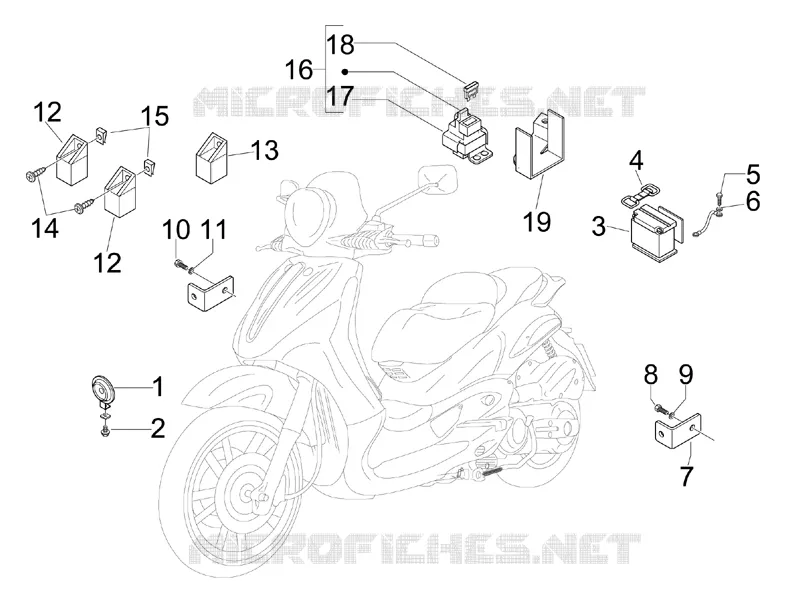 Remote control switches - Battery - Horn