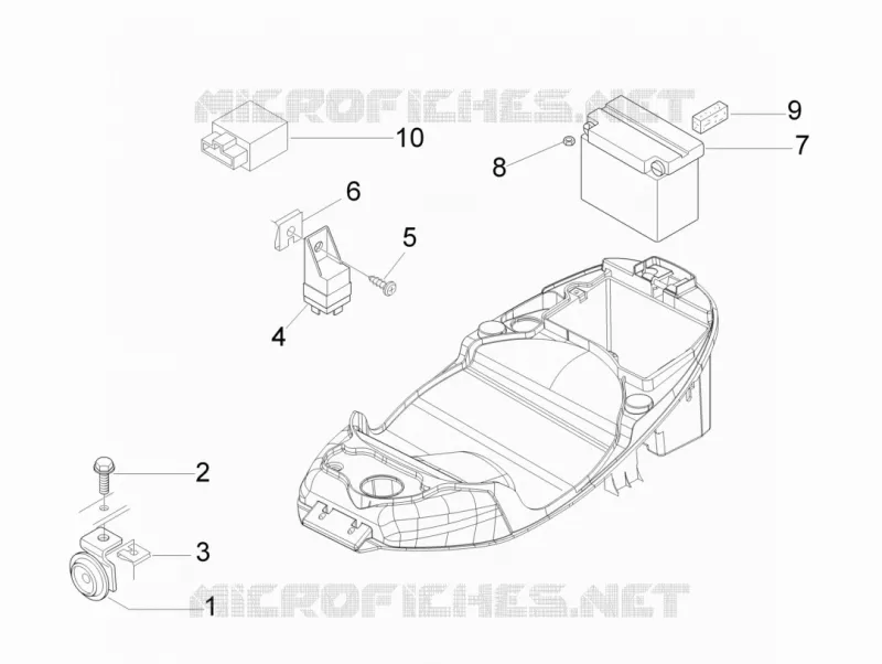 Remote control switches - Battery - Horn