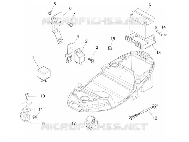 Remote control switches - Battery - Horn