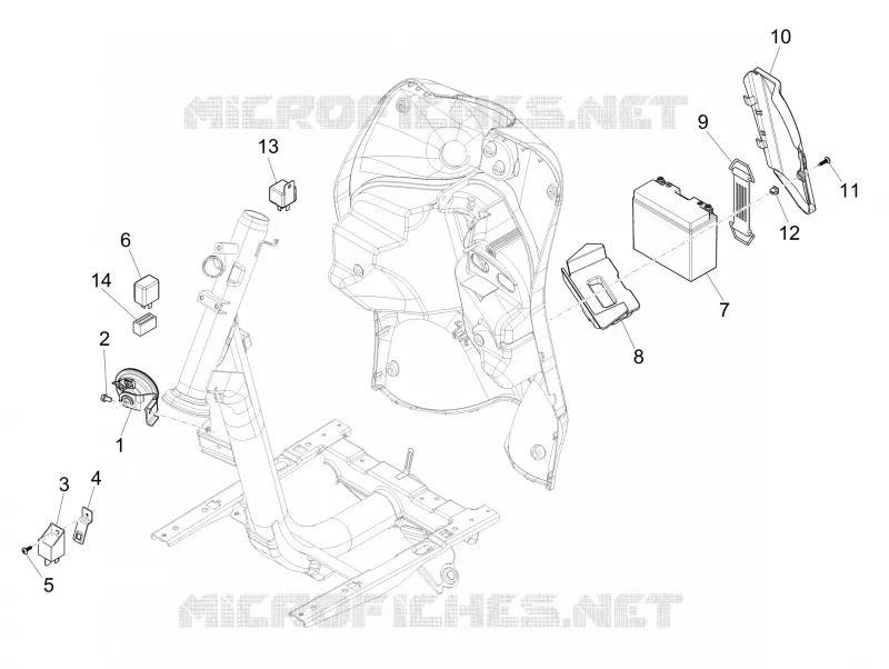Remote control switches - Battery - Horn