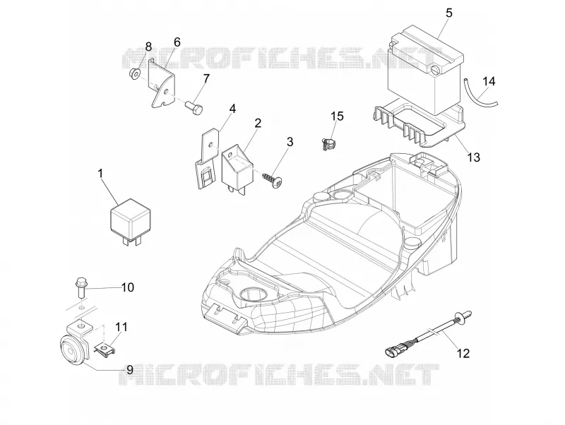 Remote control switches - Battery - Horn