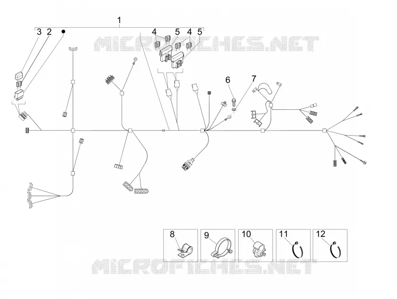 Main cable harness