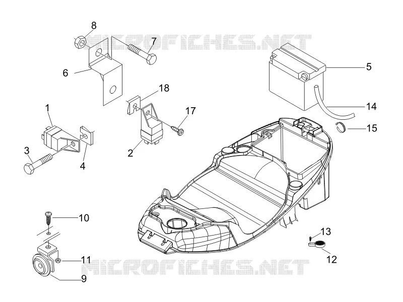 Remote control switches - Battery - Horn