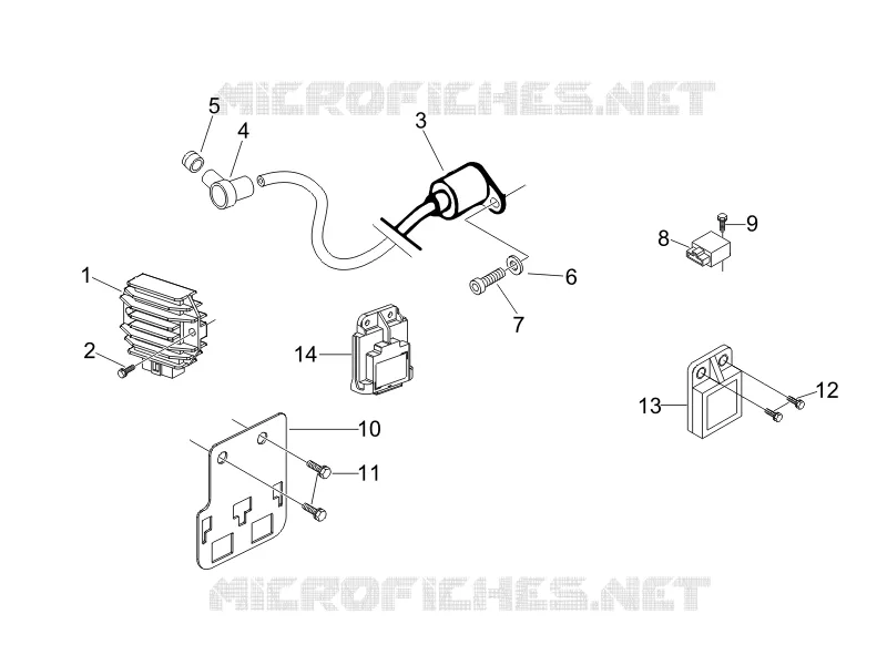 Voltage Regulators - Electronic Control Units (ecu) - H.T. Coil