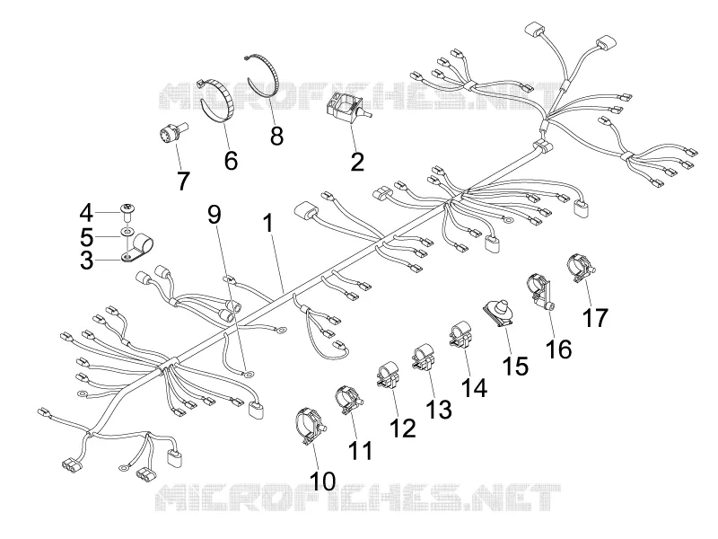 Main cable harness