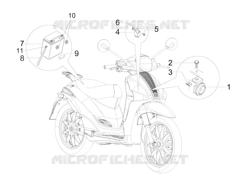 Remote control switches - Battery - Horn