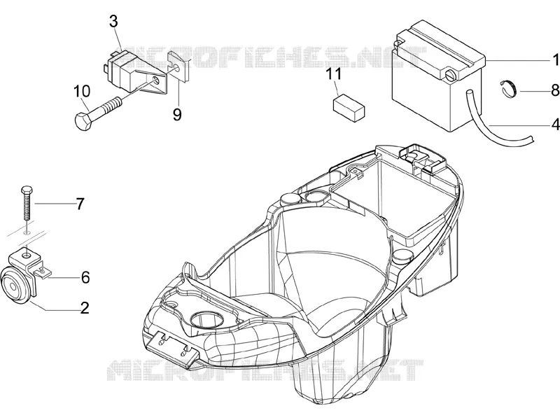 Remote control switches - Battery - Horn