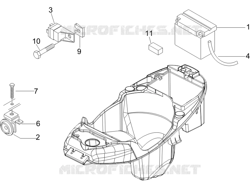 Remote control switches - Battery - Horn