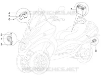 Remote control switches - Battery - Horn
