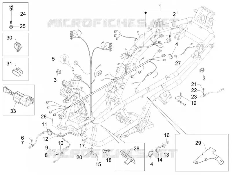 Main cable harness