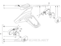 Rear headlamps - Turn signal lamps