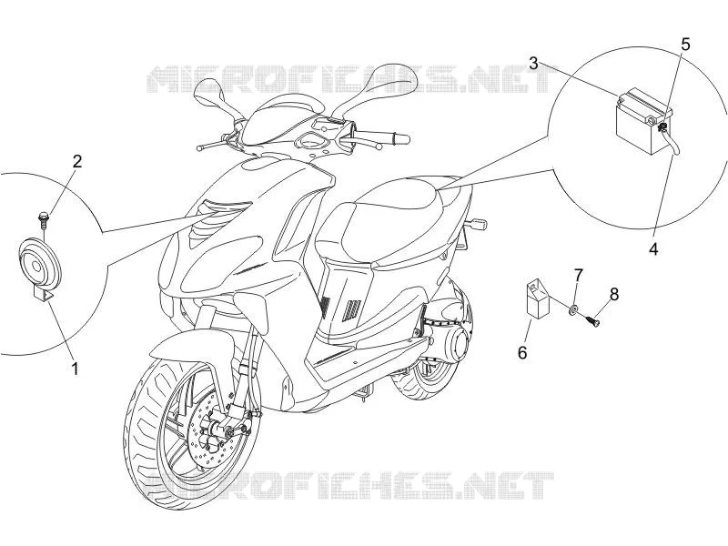 Remote control switches - Battery - Horn