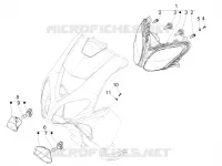 Front headlamps - Turn signal lamps