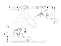 Rear headlamps - Turn signal lamps
