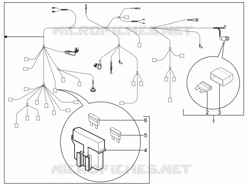 Main cable harness
