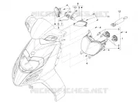 Front headlamps - Turn signal lamps